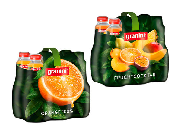 Jus d'orange/ cocktail de fruits Granini