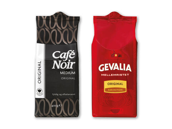 Café Noir, Gevalia eller Peter Larsen kaffe