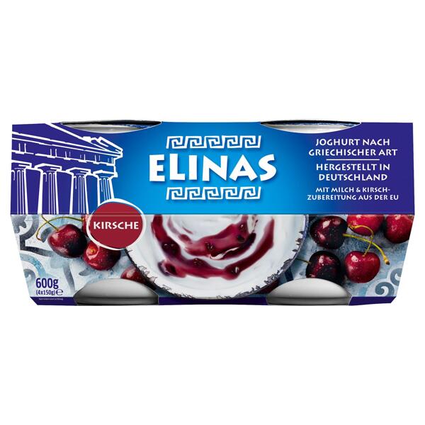 ELINAS Joghurt nach griechischer Art 600 g