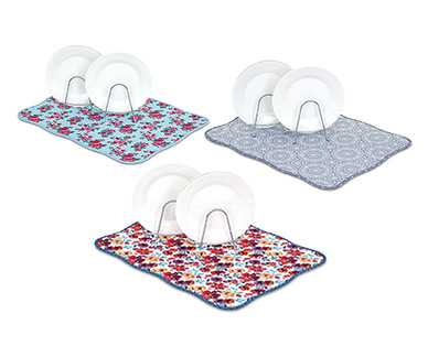 Huntington Home Oversized Drying Mat or 2 Pack Kitchen Towel Set