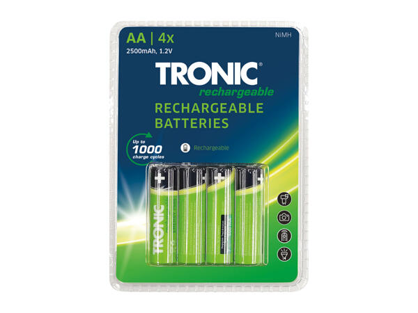 Tronic Rechargeable Batteries