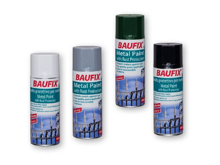 BAUFIX 400ml Metal Spray Paint