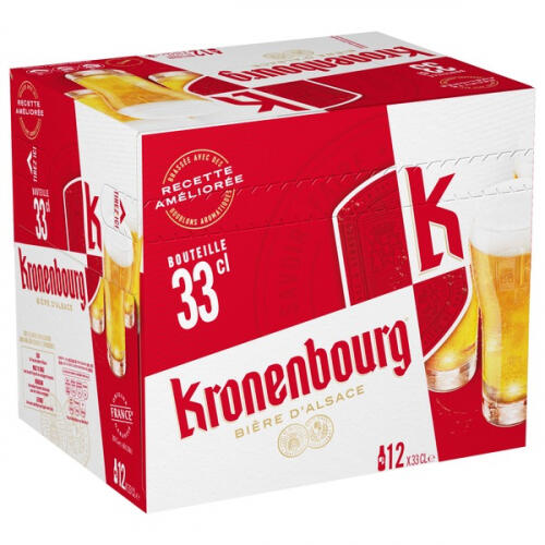 Bière blonde Kronenbourg**