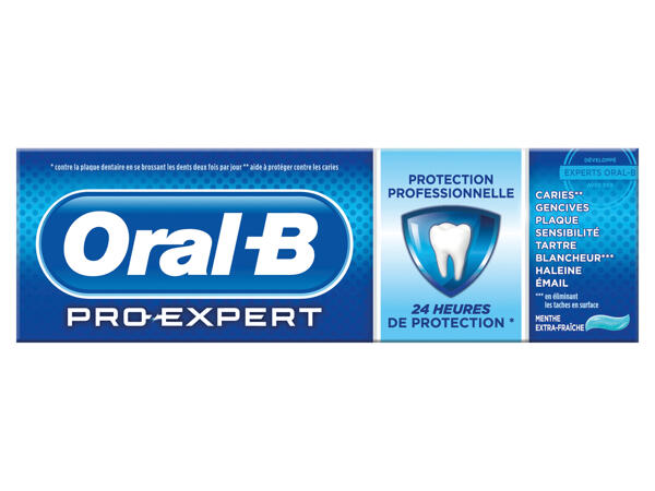 Oral B dentifrice Pro Expert