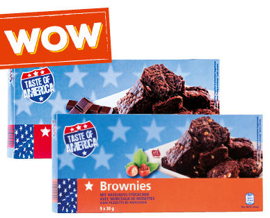 TASTE OF AMERICA Brownies