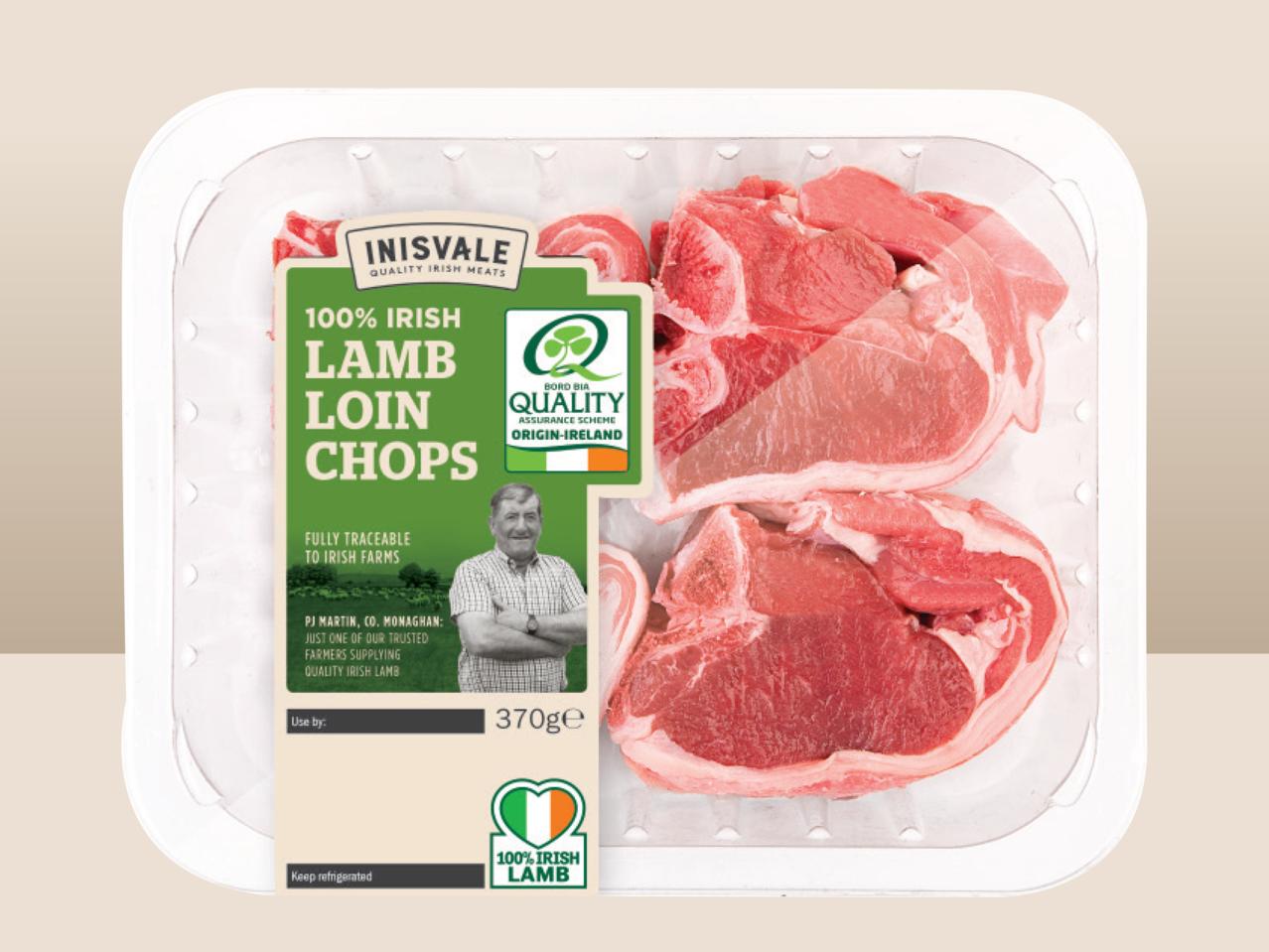 INISVALE Fresh Irish Lamb Loin Chops