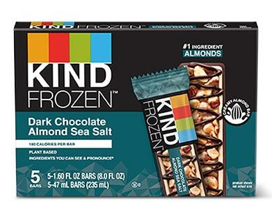 KIND Frozen 
 Dark Chocolate Almond Sea Salt Bars