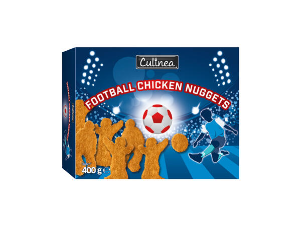 Football chicken nuggets