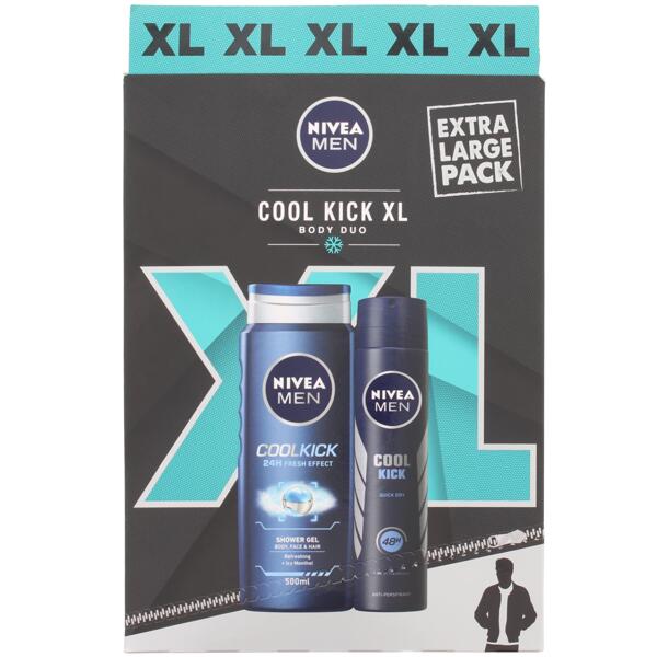 Coffret cadeau Nivea Cool Kick XL