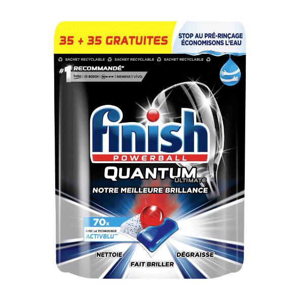 FINISH(R) 				Tablettes pour lave-vaisselle Quantum ultimate