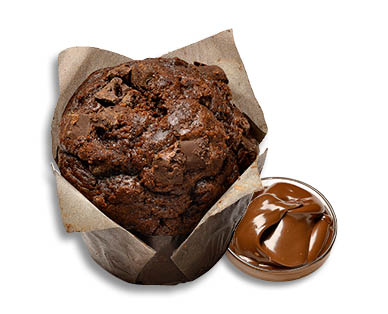 PAN DEL DÌ Muffin al cacao e alla nocciola
