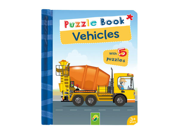 Kids' Character Puzzle Book
