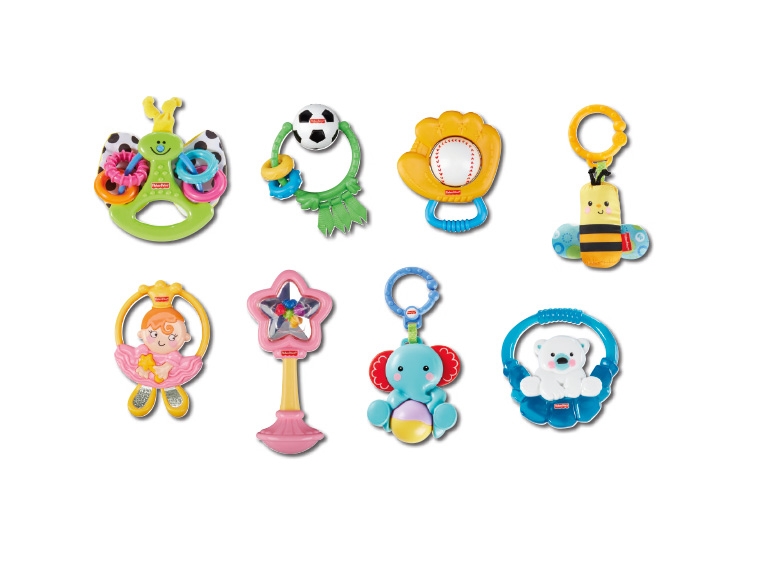 Fisher-Price(R) Teething Ring/Rattle Toy