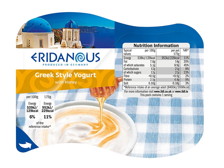 Sahnejoghurt nach griechischer Art
