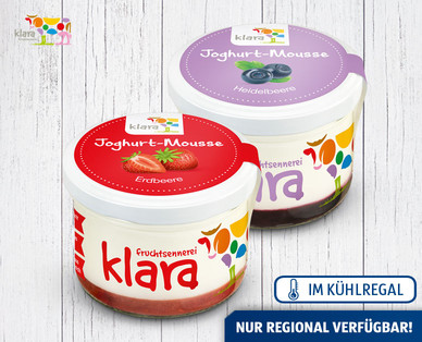 KLARA FRUCHTSENNEREI Joghurt-Mousse
