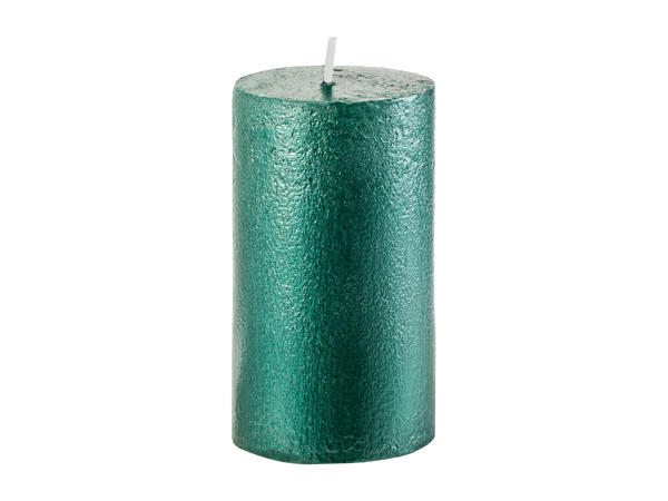Scented Candle or Metallic Rustic Candle