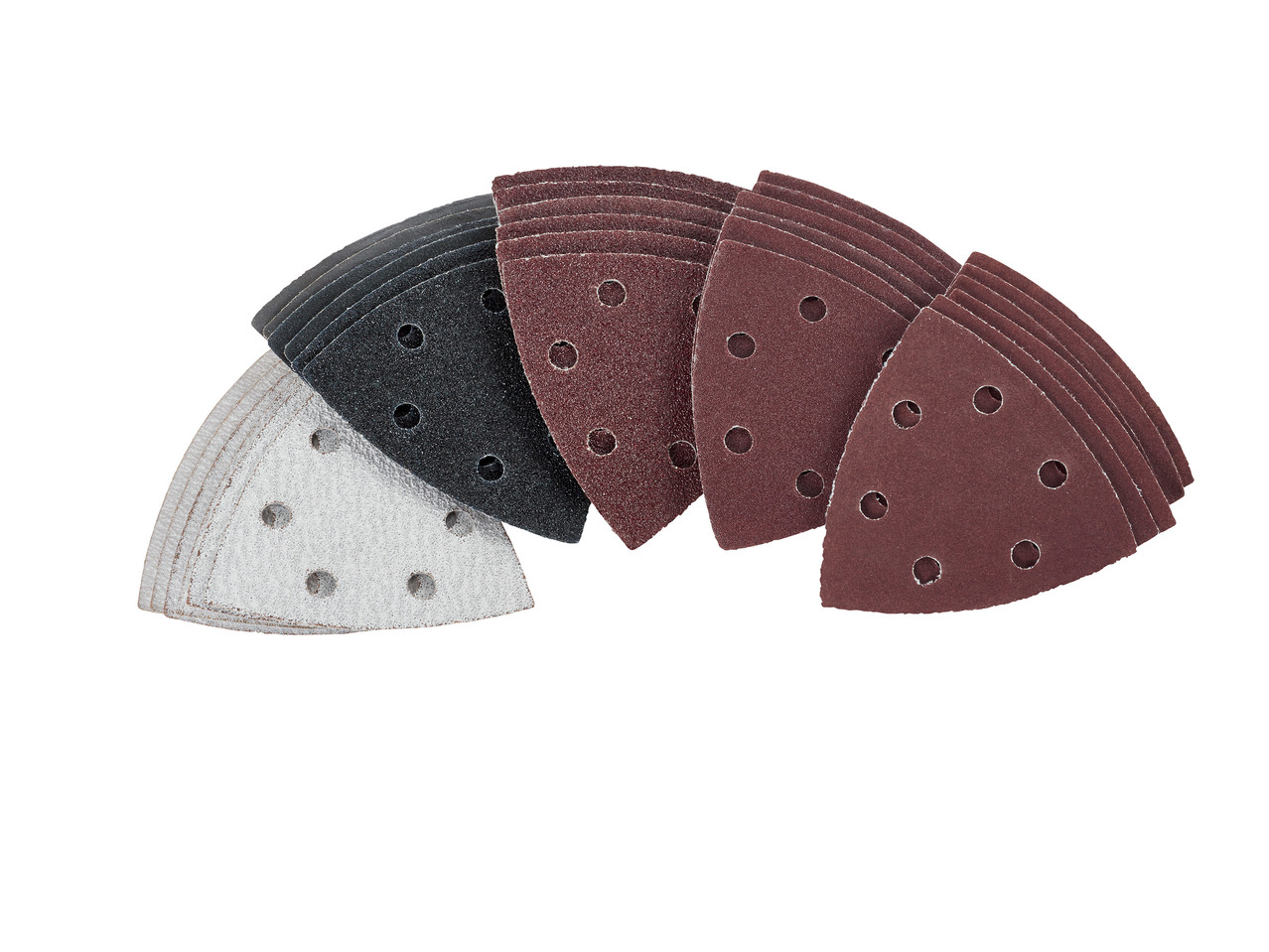 Feuilles abrasives pour ponceuse triangulaire