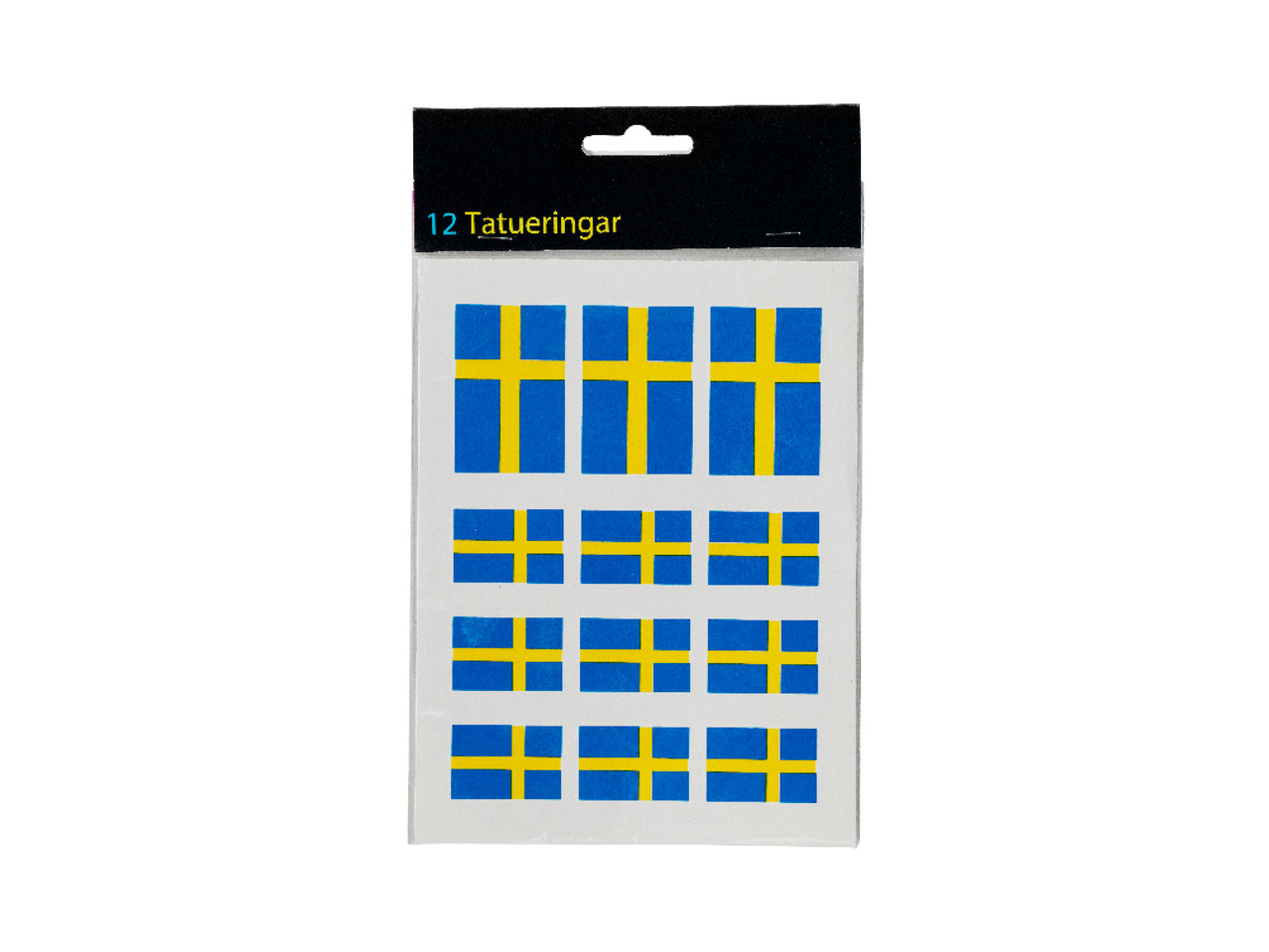 Tatuering svenska flaggan1