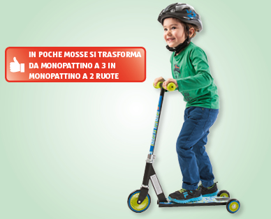Monopattino/Monopattino a 3 ruote per bambini OUTODOOR ZONE