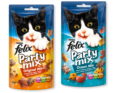 Snack per gatti "Party Mix" PURINA(R) FELIX(R)