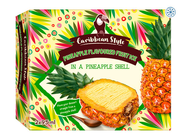 Caribbean Style Pineapple Ice Cream Fruit