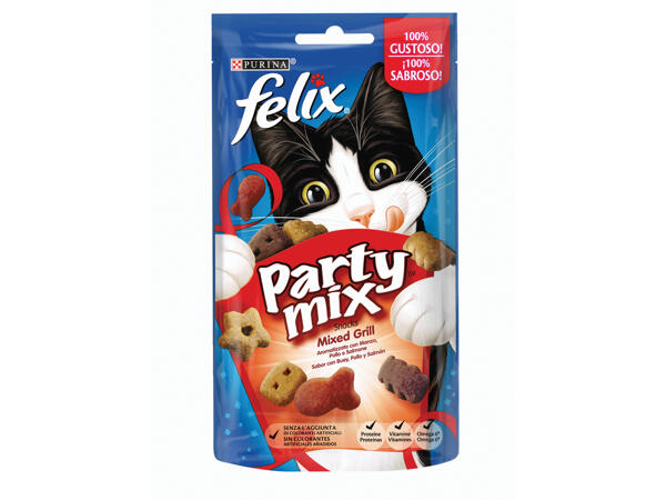 Party Mix Snacks for Cats
