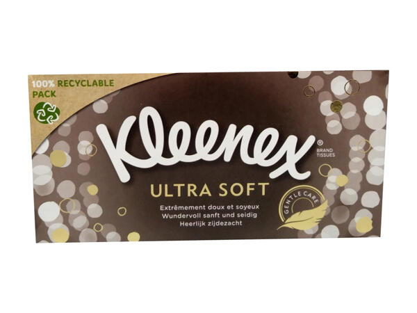 Box fazzolettini Kleenex Ultra Soft, 3 veli