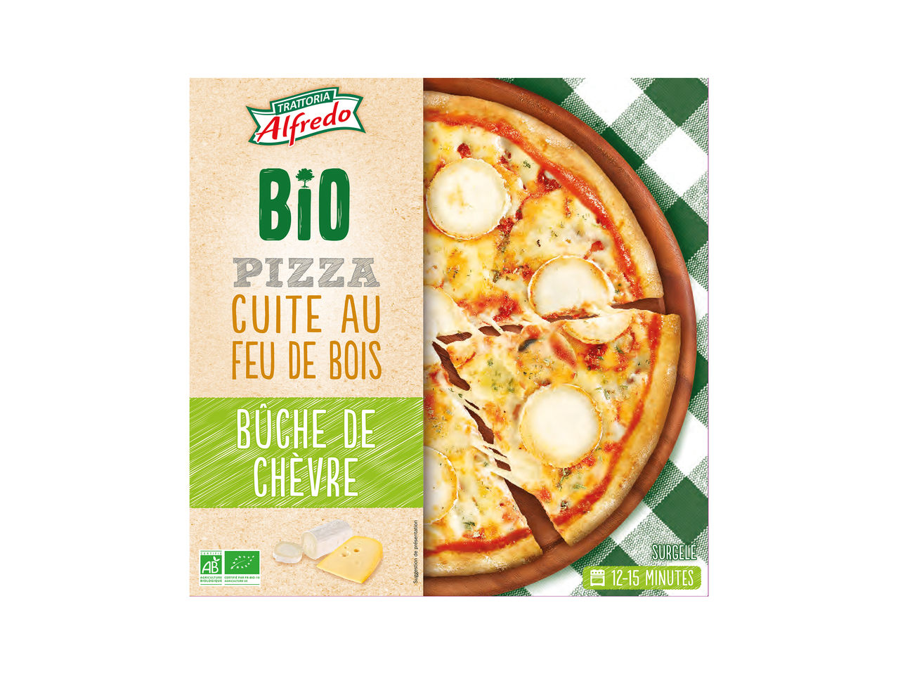 Pizza Bio au chèvre1