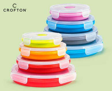 CROFTON Silikon-Lunchbox-Set, 4-teilig