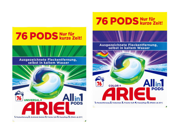Ariel "All in 1" Pods normal/couleur