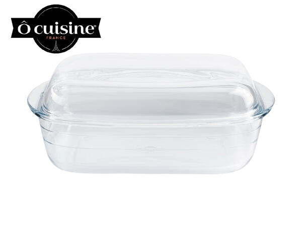 Ôcuisine(R) Glass Roasting Dish with Lid