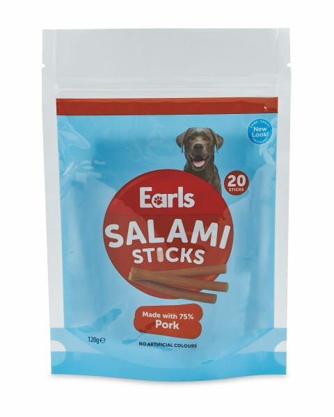 Earls Salami Dog Sticks 120g