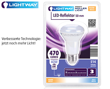 LIGHTWAY LED-Reflektor, nicht dimmbar