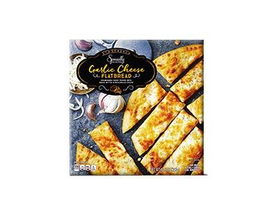 Specially Selected Garlic Cheese Flatbread