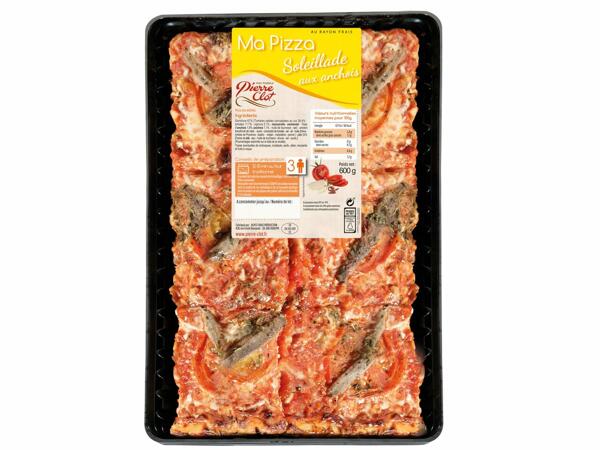 Pizza du soleil aux anchois XXL