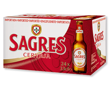 Bière portugaise SAGRES