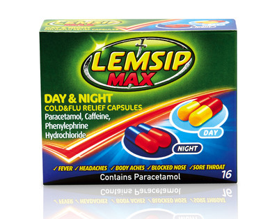 Lemsip Max Day & Night Cold & Flu Relief Capsules^