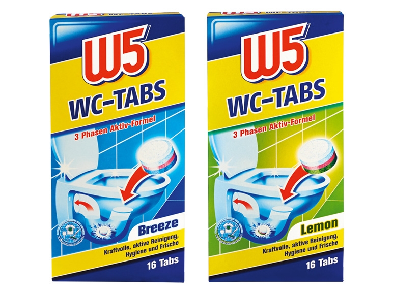W5 WC-Reiniger-Tabs
