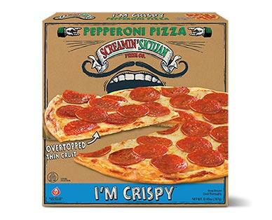Screamin' Sicilian 
 Thin Crust Pepperoni or Cheese Pizza