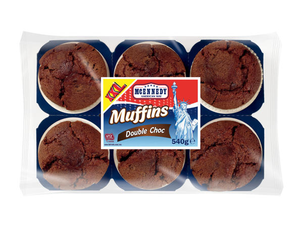 Muffins aux pépites de chocolat XXL