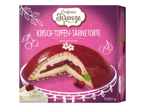 CONFISERIE FIRENZE Kirsch-Topfen Torte