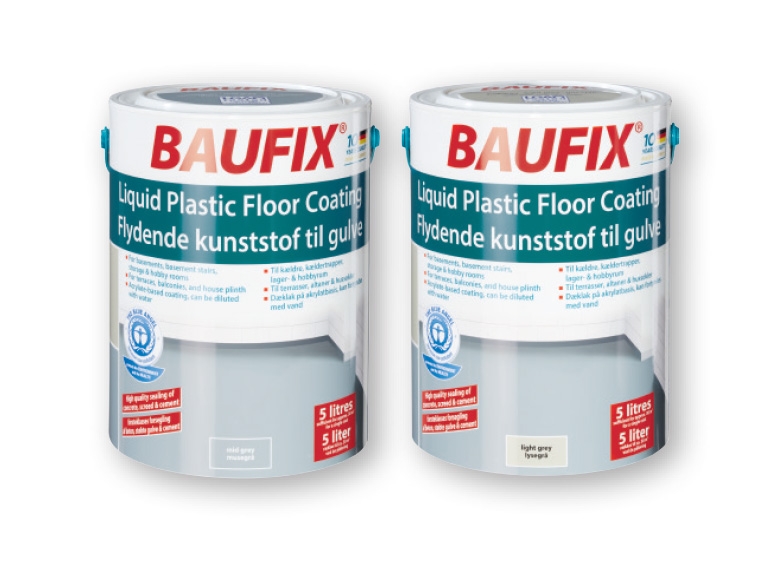 Baufix(R) Liquid Plastic Floor Varnish 5L