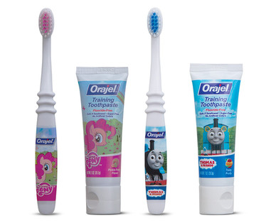 Orajel Toothbrush and Toothpaste Set