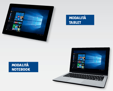 Mini notebook con tablet da 29,5 cm (11,6") MEDION(R) AKOYA(R)