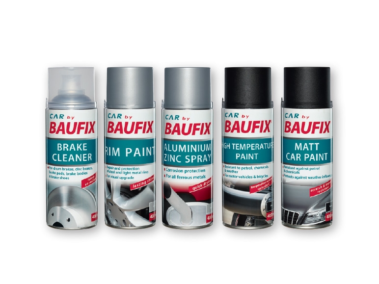 BAUFIX Assorted Car Maintenance Sprays 400ml