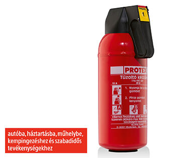 PROTEX 
 Porral oltó tűzoltókészülék, 2 kg