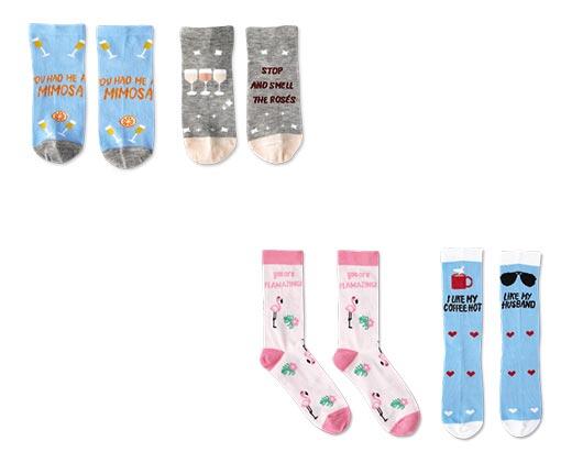 Men's or Ladies' 2-Pack Socks