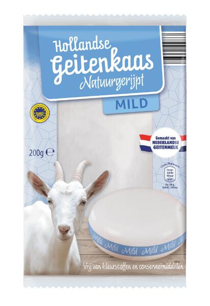 Hollandse geitenkaas natuurgerijpt 50+ plakken