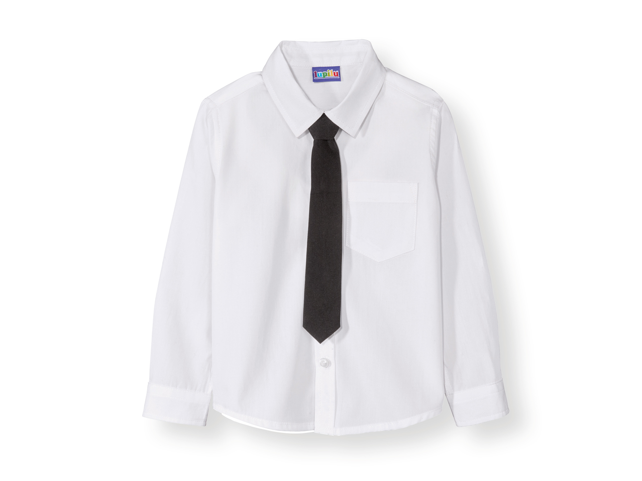 "Lupilu" Camisa con corbata/pajarita