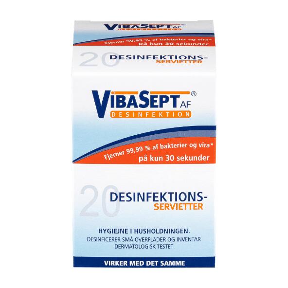VIBASEPT 	 				Desinfektionsspray, gel eller servietter